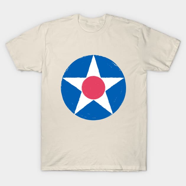 USAAC ROUNDEL T-Shirt by LAZYJStudios